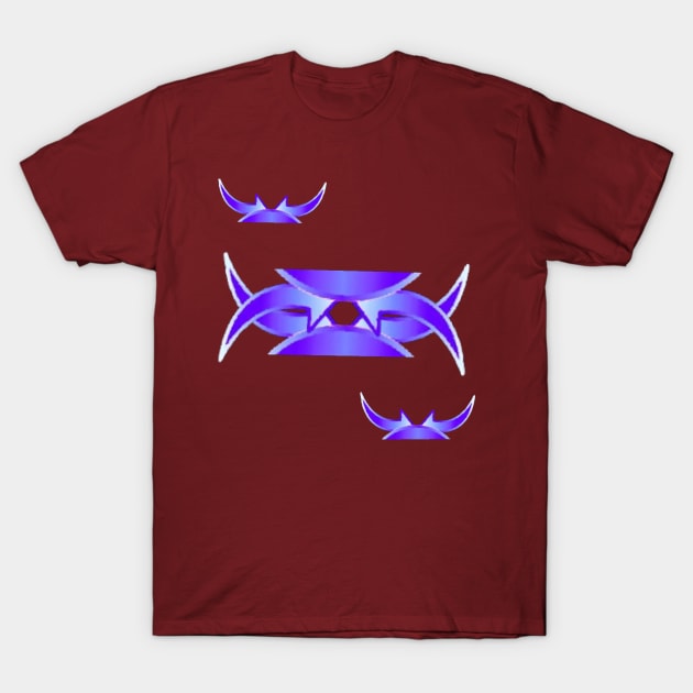 mysterious plane art design. T-Shirt by Dilhani